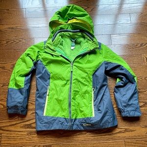Boys Warm L.L. Bean Jacket with built in sweater!